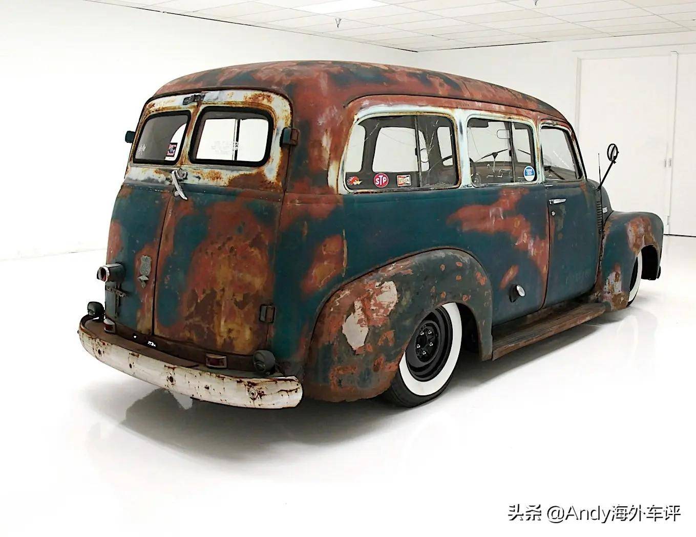 另类老爷车改装,看似破败不堪的"僵尸车",其实是一台v8猛兽_搜狐汽车