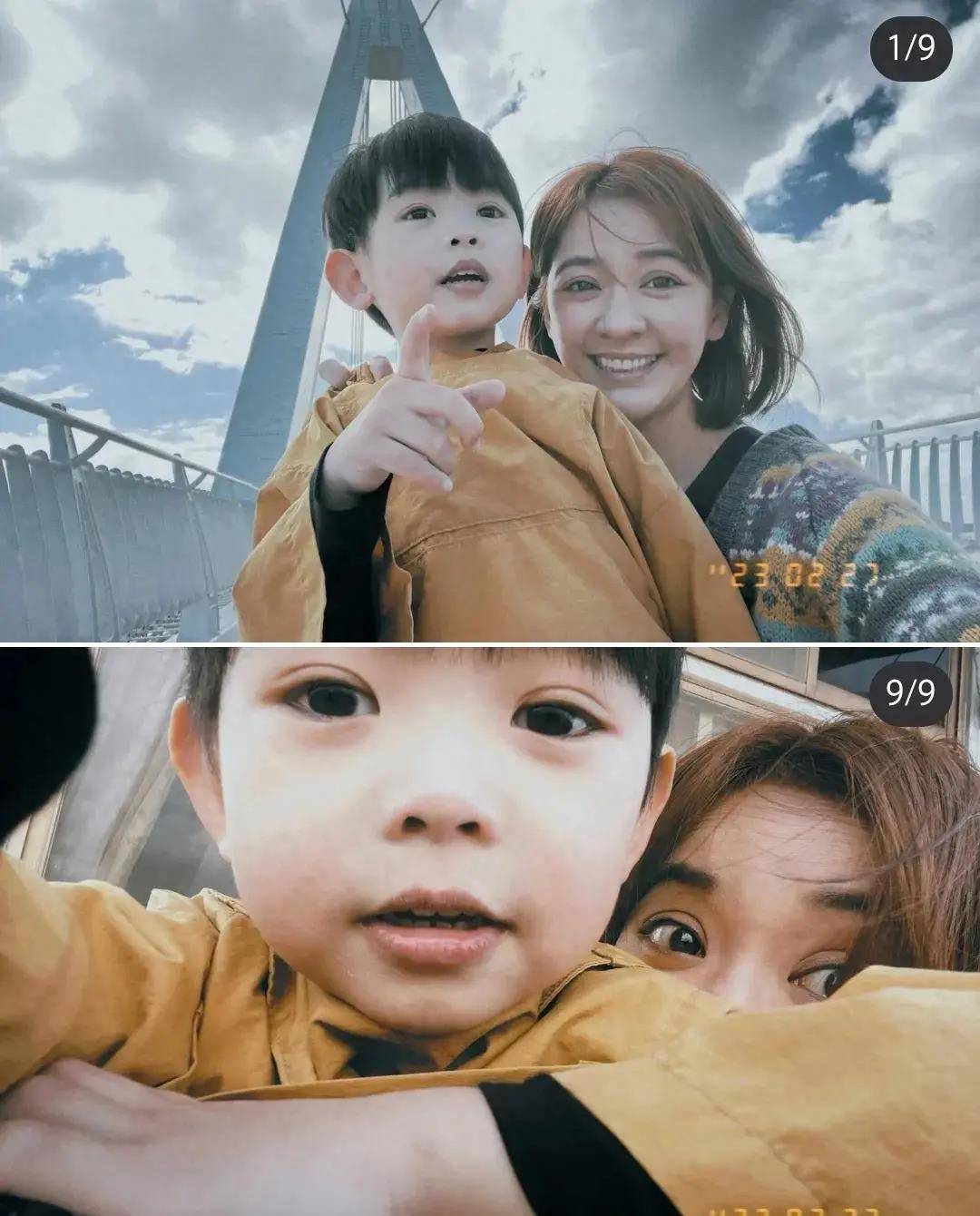 原创嫁给导演后的陈意涵一家四口隐居郊区别墅两个孩子都像爸爸