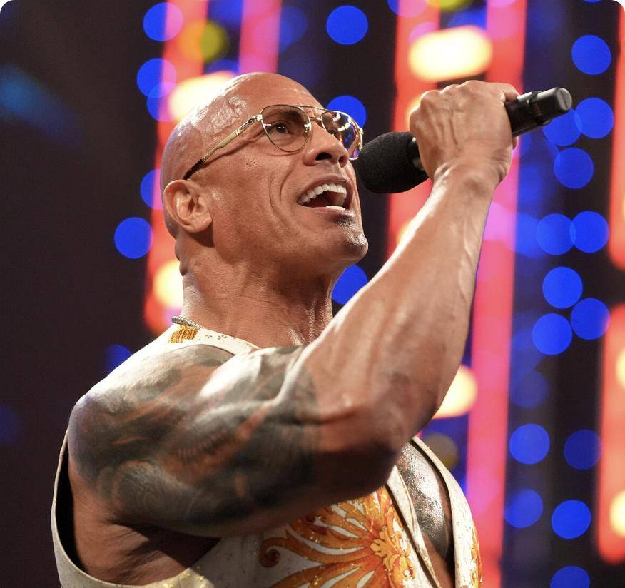 原创强森复刻03年音乐会两首歌抨击科迪和赛斯aj接受la骑士挑战