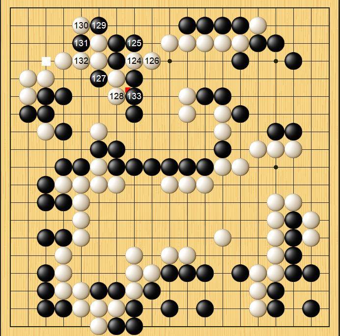 日本围棋比赛中,日本前第一人井山裕太与余正麒八段厮杀一盘,交战中