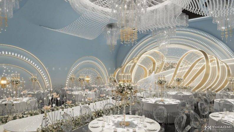 5万平8个厅!唐山市通达婚礼艺术中心_普罗旺斯_宴会厅_观礼