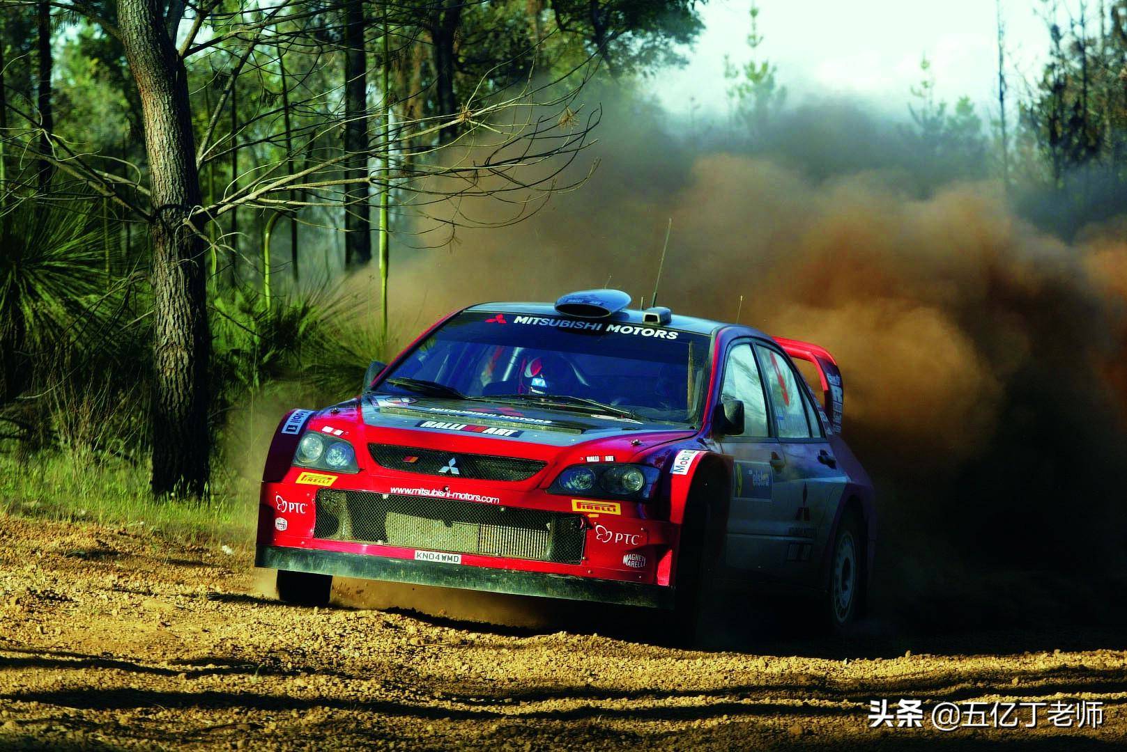 随后,四届世界冠军马基宁驾驶evo统治了wrc整整6年.