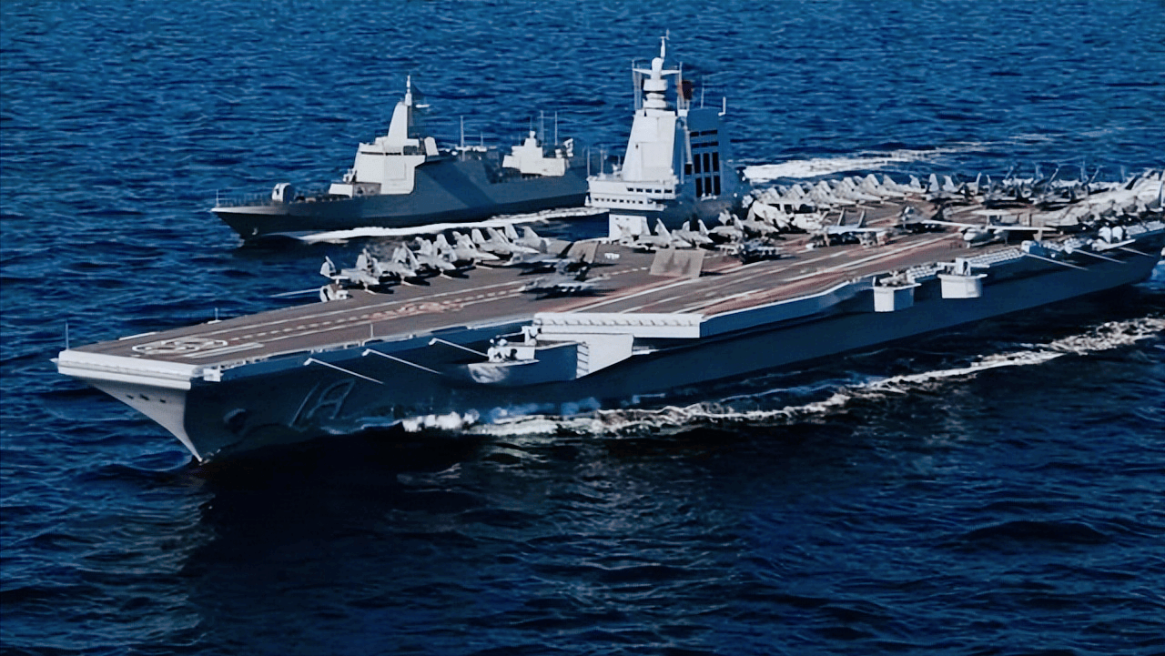 原创145万吨战斗舰艇总吨位290万吨成世界第二大海军战队