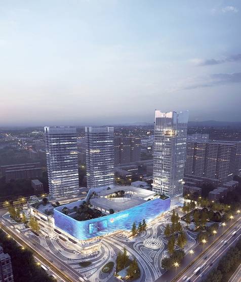 【三利广场】物业配比:1#:爱琴海购物公园;2#:全业态独栋商业;3