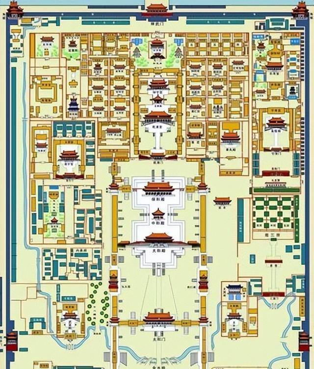 乾隆行宫平面图图片