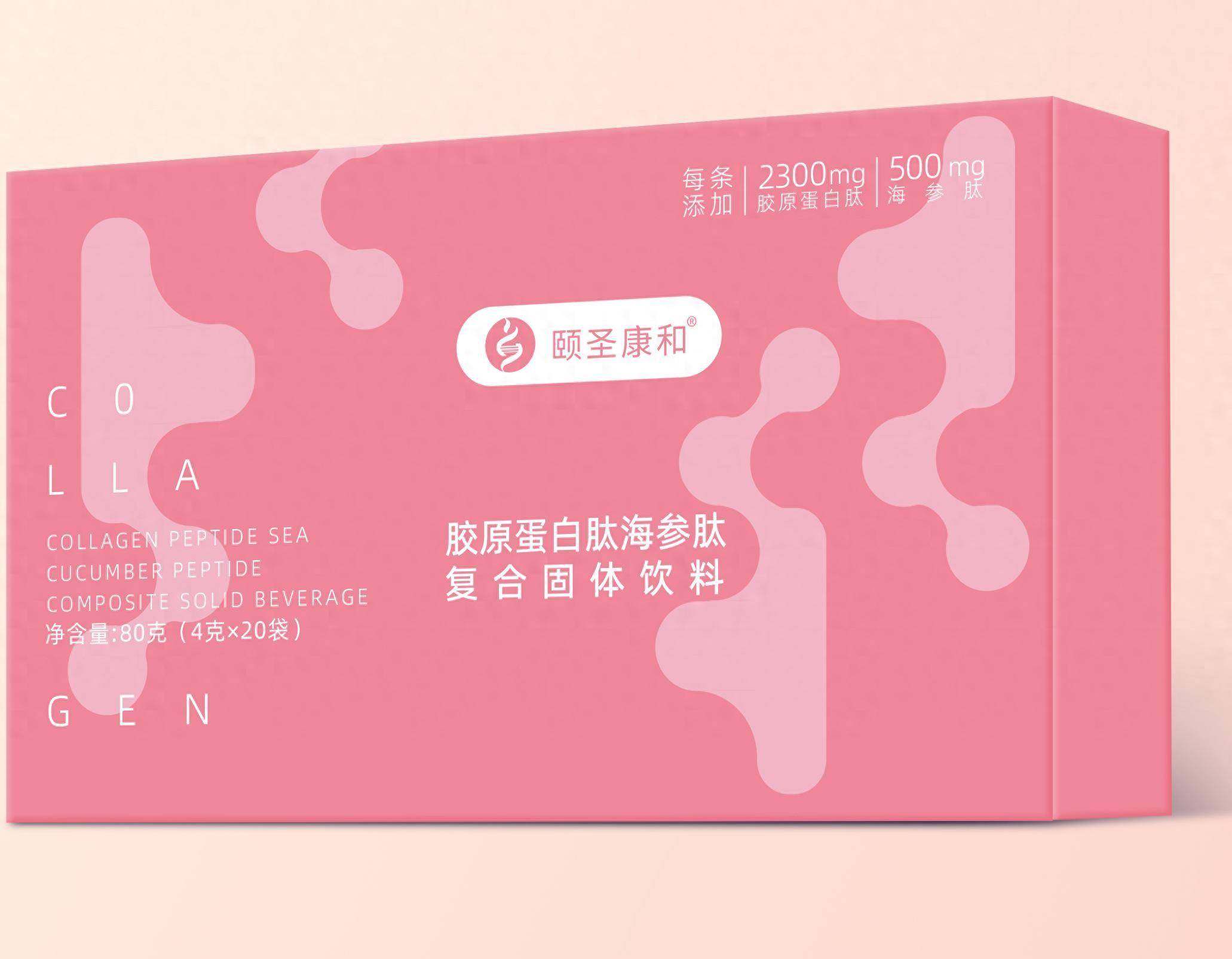 胶原蛋白肽海参肽固体饮料融合了胶原蛋白肽和海参肽的精华,这些成分
