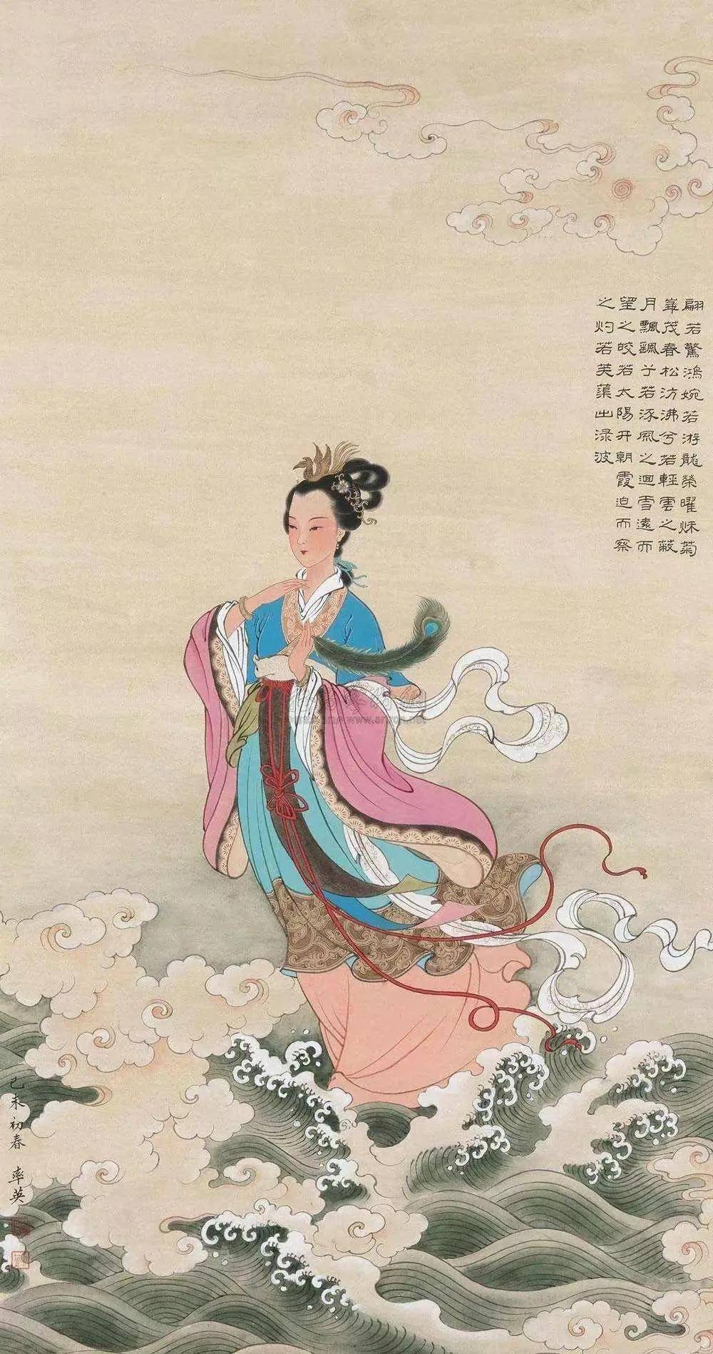 原创甄宓美貌乱三曹曹植是否喜欢甄氏读下洛神赋就知道了