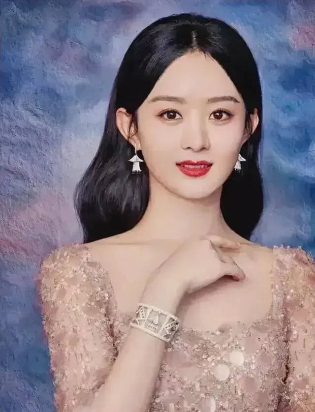 一次赵丽颖离婚后上节目主持人提到孩子抚养权问题赵丽颖听到孩子后