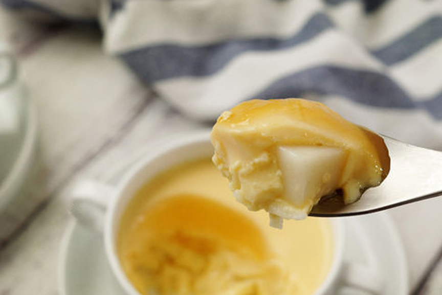 蒸前要多加这一步,蒸出的鸡蛋嫩滑无气孔_百合_日式_高汤