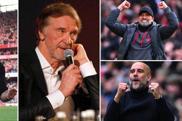 队曼联老板吉姆·拉特克利夫爵士将阿森纳列为他希望今年赢得英超冠军