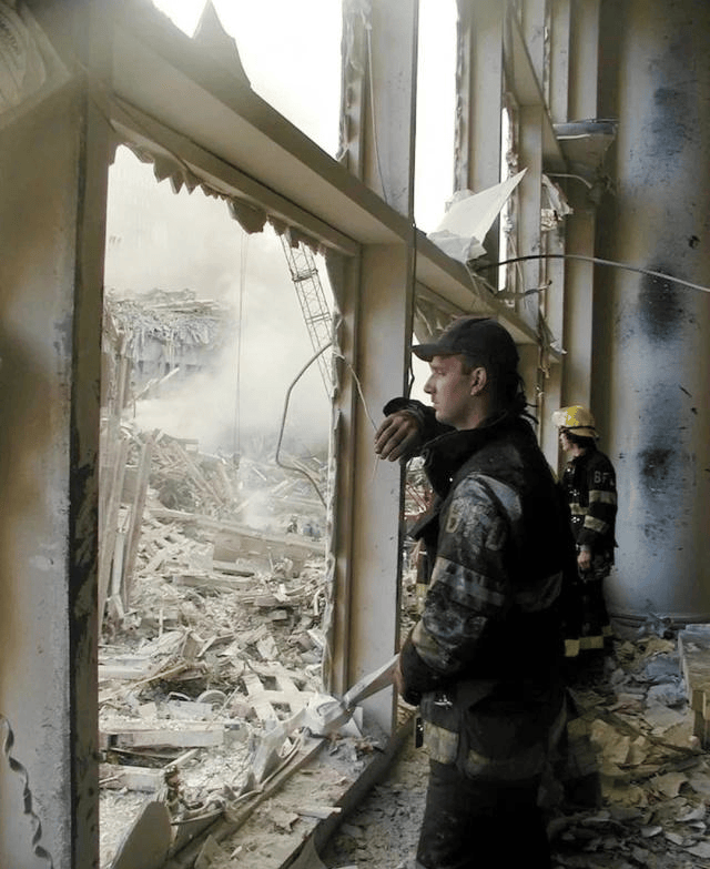 原创老照片2001年9月11日23张高清彩照再现美国911恐怖袭击事件