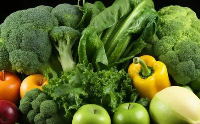 绿色蔬菜是春季养肝的佳品.