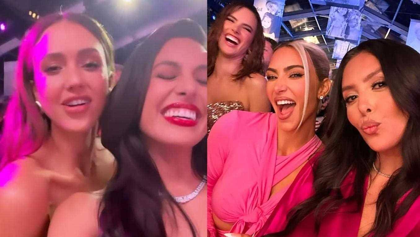 原创瓦妮莎携众星亮相婚礼科比大女儿超模气质爆棚