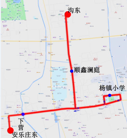 顺义杨镇地图全图图片