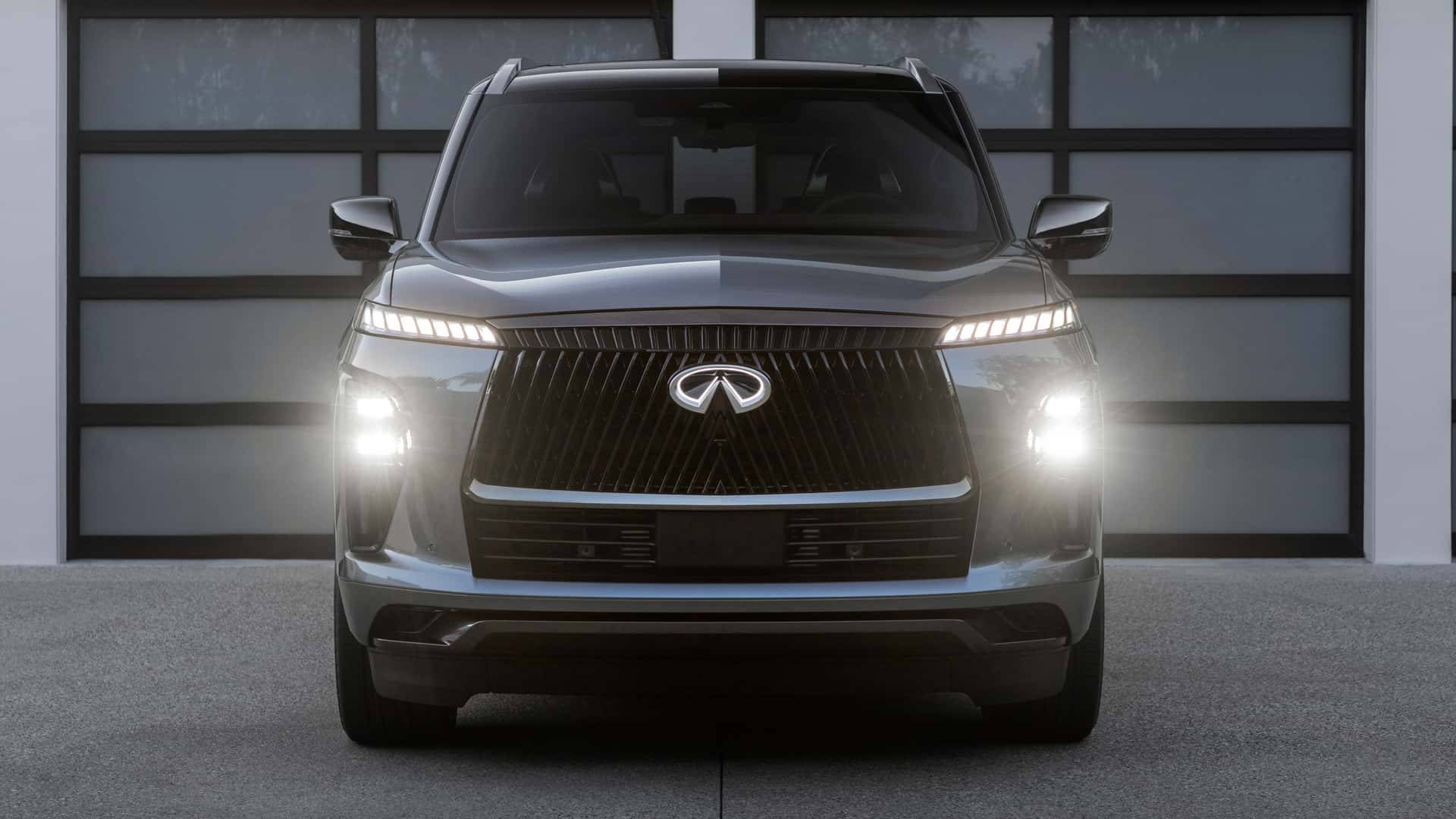 全新英菲尼迪qx80正式发布 外观内饰动力详解