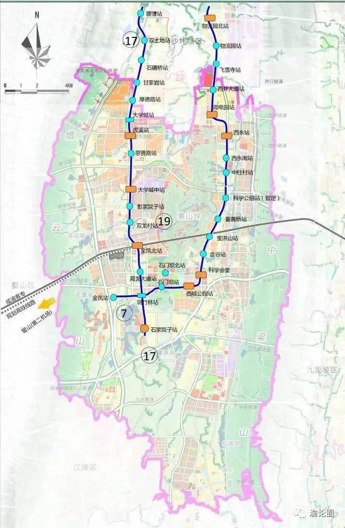 轨道交通17号线又有站点开工!_科学城_线路_施工