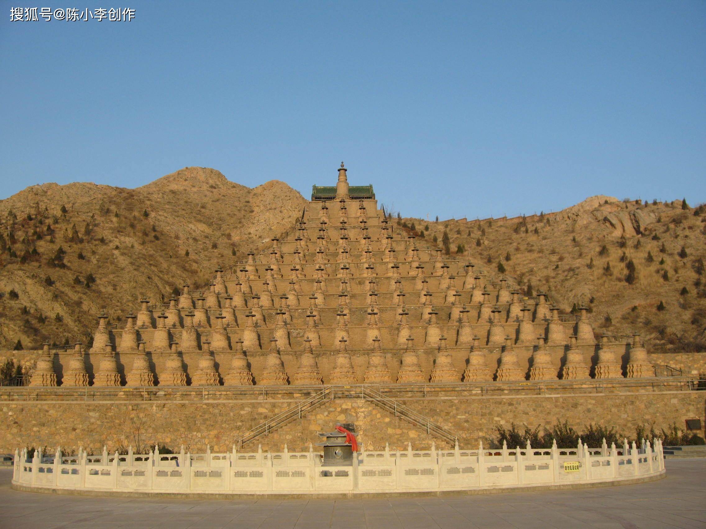 宁夏青铜峡108塔,神秘壮观的佛塔群,隐藏着西夏的历史秘密.