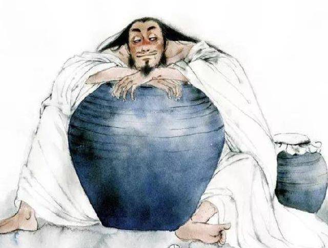 原创古代第一酒鬼刘伶被妻子踹进酒缸爬出后说3字成电竞口头禅