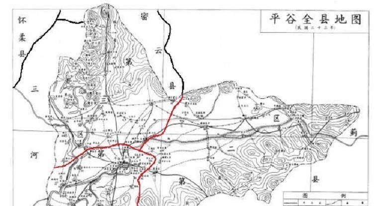 原创平谷抗战后从密云三河怀柔蓟县划入165个村庄面积翻番