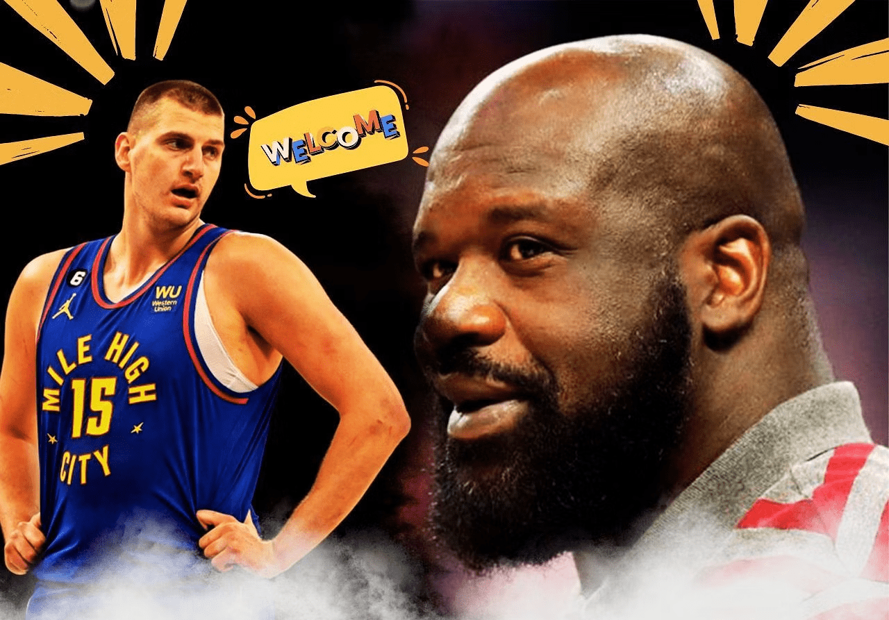 原创2k模拟奥尼尔大战约基奇网友巅峰鲨鱼谁也扛不住