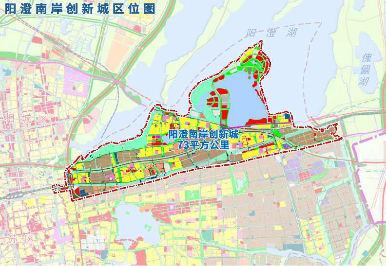 规划图(来源于:苏州工业园区管委会官微)2022年,苏州园区发布2121