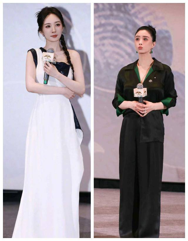 40岁蒋欣和37岁杨幂同框谁美有人颜值昙花一现有人越来越年轻
