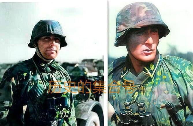 原创元首近卫军第三骷髅装甲师旧照让苏联恨之入骨的德军没有之一