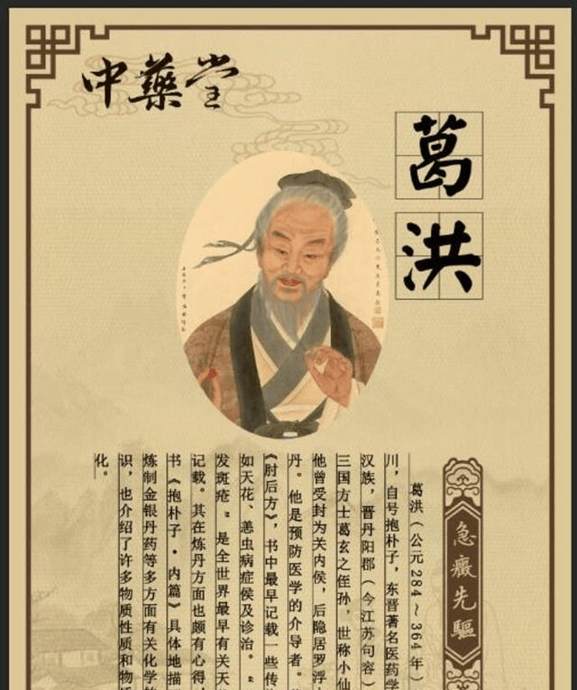 当时有一土方,1800年前就在用_葛洪_研究_观察期