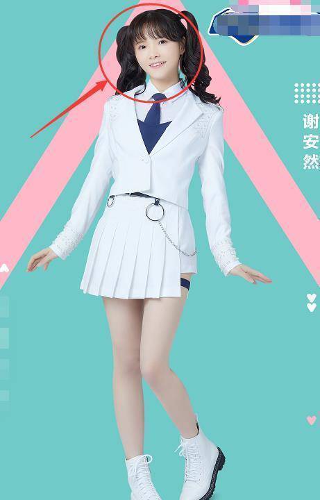 原创创3谢安然lo裙很美当看到她制服照那刻确定是同一个人