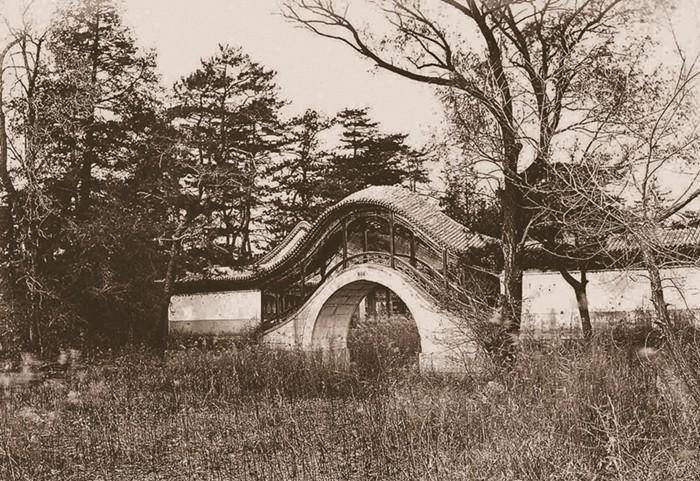 原创1873年德国人潜入圆明园依稀看到当年的辉煌图5为兽首所在地