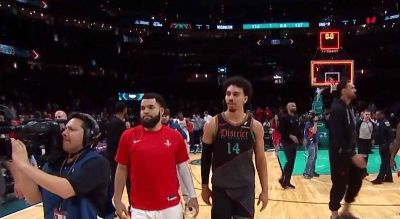 原创火箭大胜奇才格林淡定班巴指天范乔丹束手无措战绩紧逼勇士