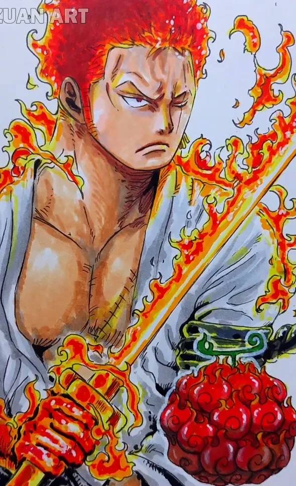 当索隆吃下恶魔果实会怎样?快斩加强战力,须佐之男形态太无敌