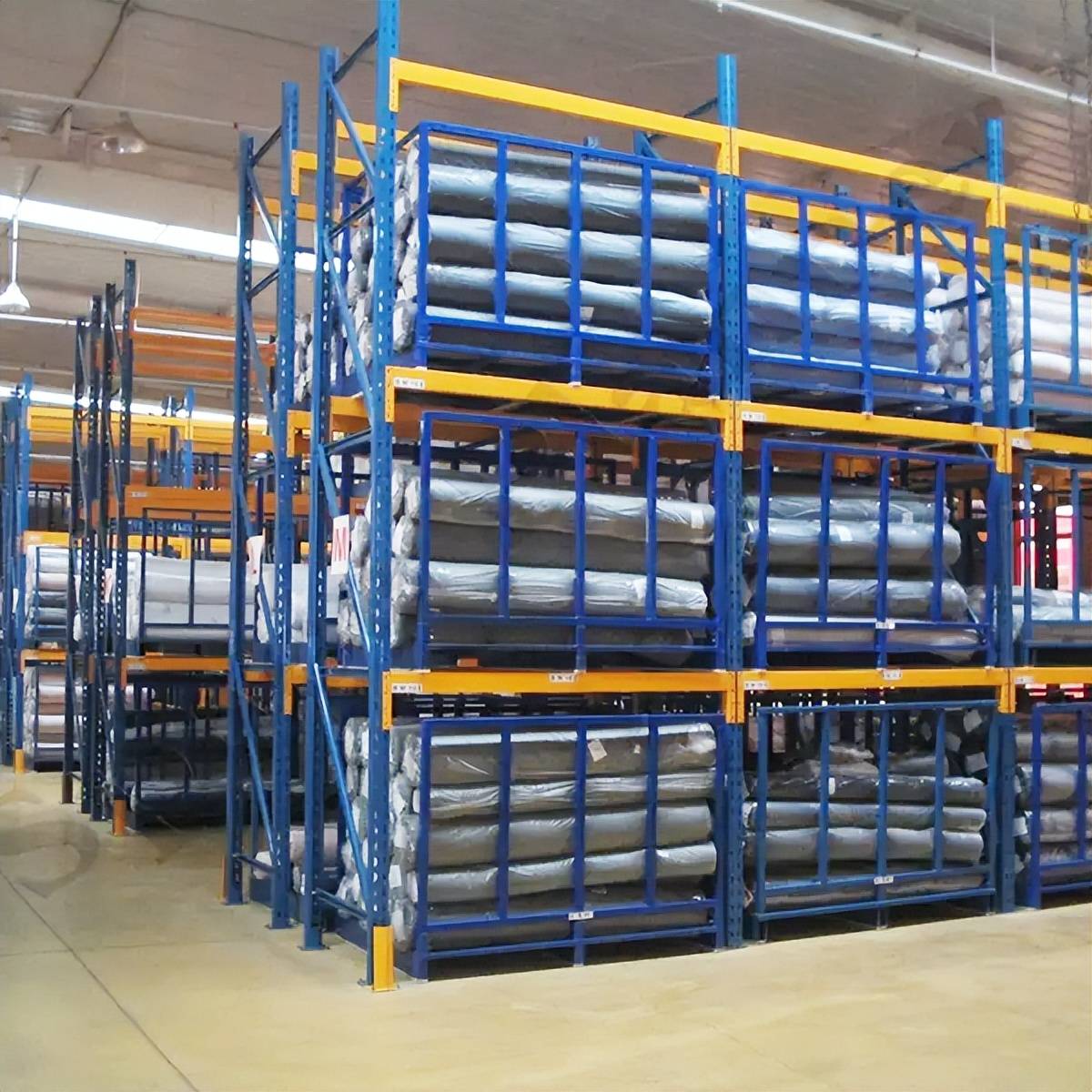 佛山布匹仓库货架定做厂家可以做货架自动升级吗