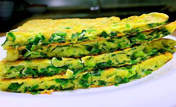 韭菜鸡蛋饼:简单几步,美味即刻呈现_食材_步骤_美食