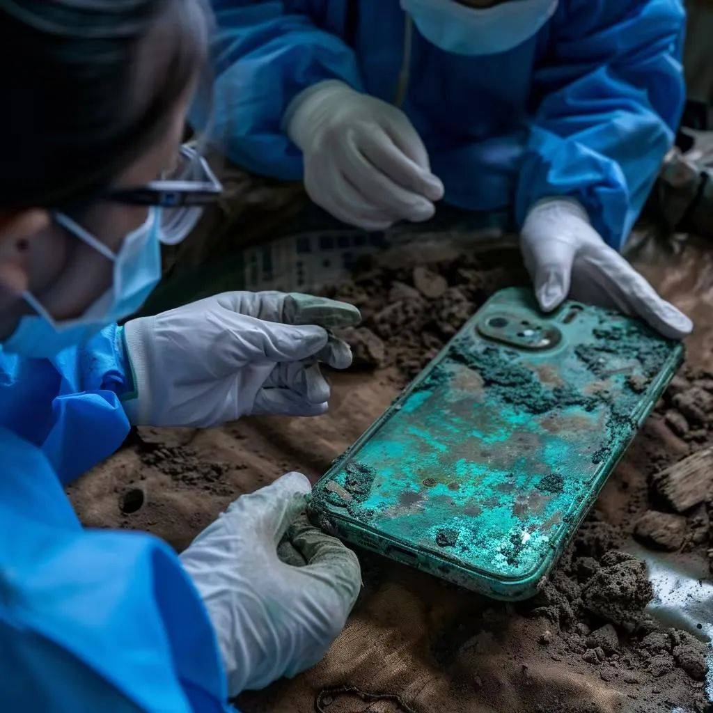 在一个被遗忘的角落里,考古学家们发现了一个密封的时间胶囊.