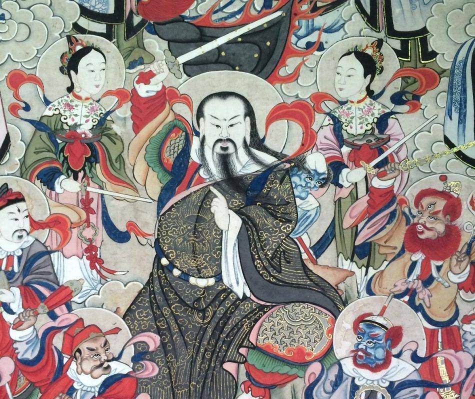 原创道教神话里的四大战神和他们的兵器最后一位被称为武帝