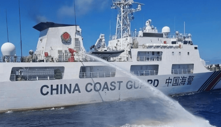 菲律宾对中国海警举白旗,台岛搬出万吨舰,美军突然收手了_玉山_美国