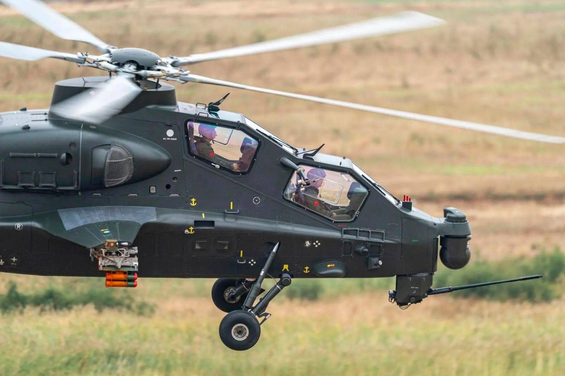 原创重型武直20震撼登场4挂点火力翻倍全面列装我军陆航和海航