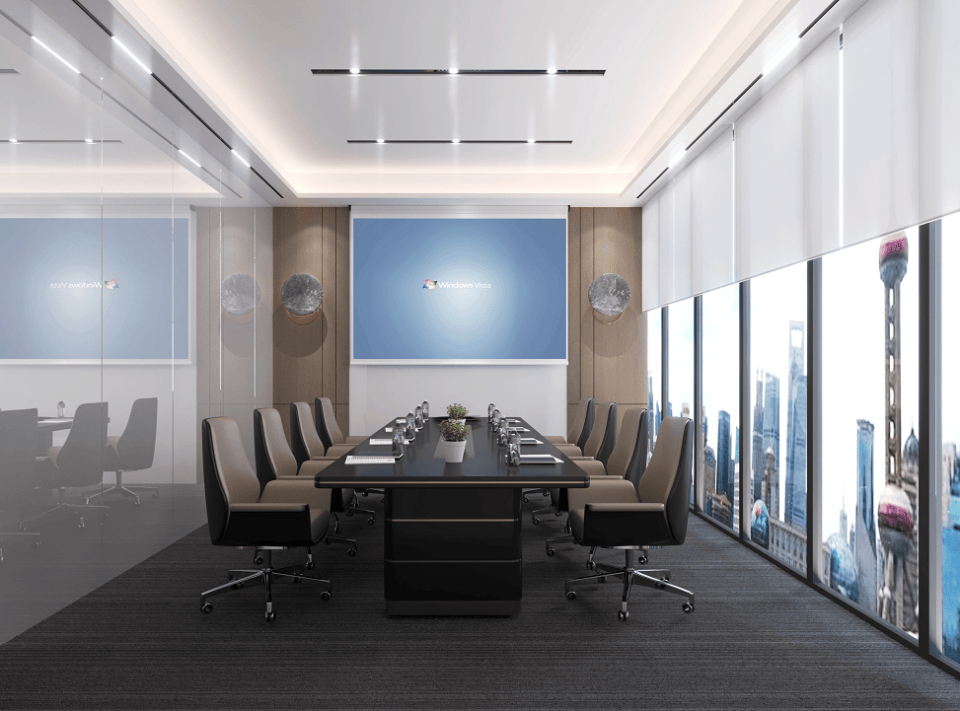 陕西集团办公室如何装修设计办公楼装修写字楼装修设计