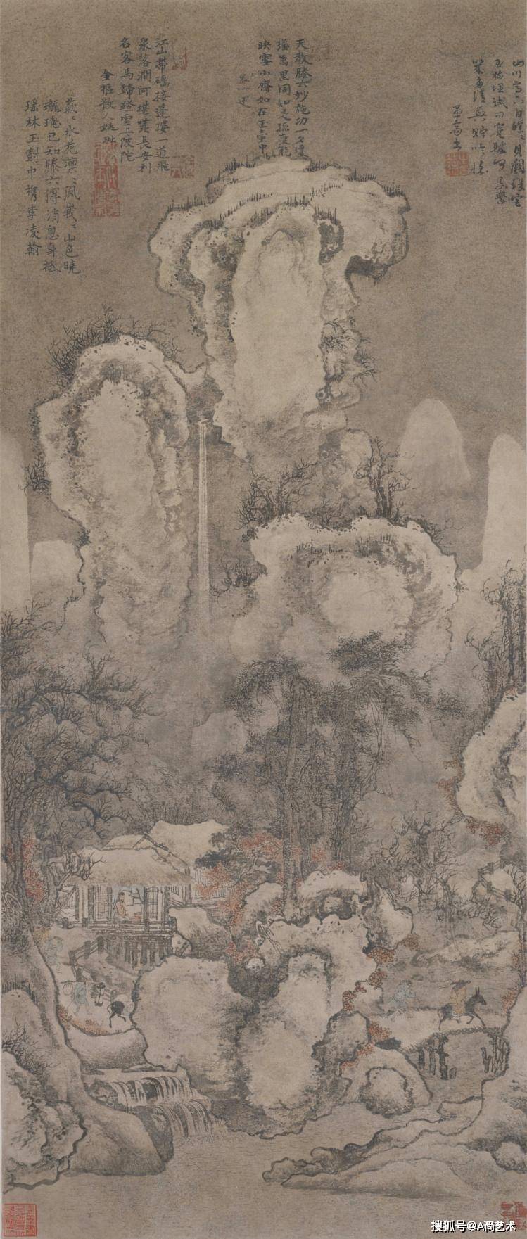 大道无疆元王蒙高清作品范本