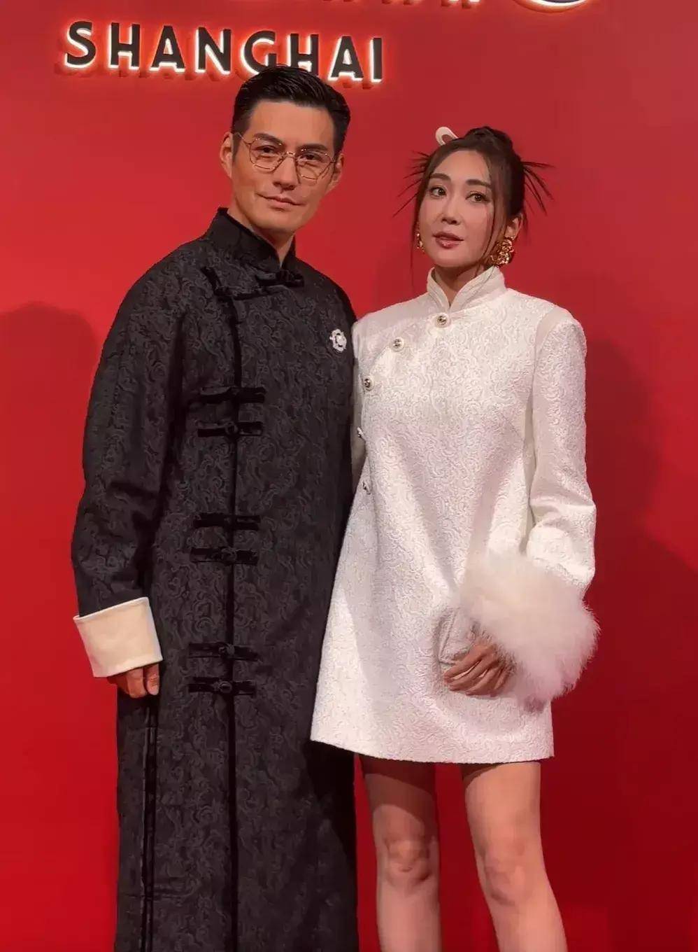 上海时装周明星生图杨颖骨感杨超越精致45岁严屹宽依然帅气