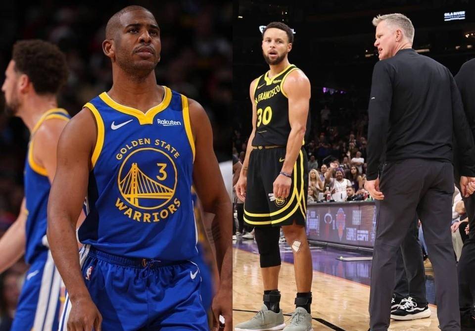 原创库里与科尔公开争吵质疑保罗出场时间过久勇士内部正在分崩离析