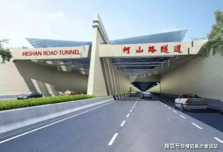 ①完善的交通路网:一隧(何山路隧道),一轴(北环太湖大道),一环(中环
