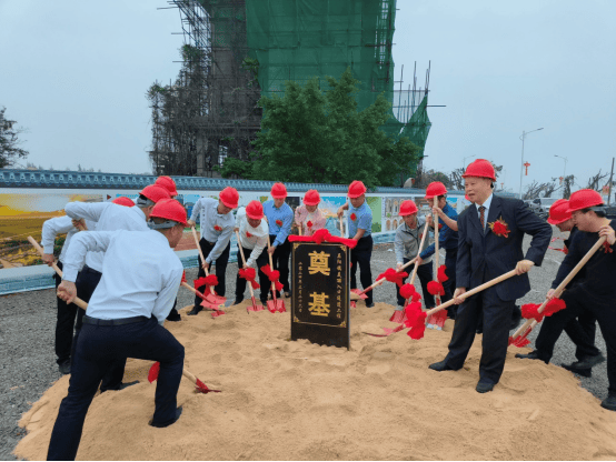 状元故里吴川吴阳乡贤慷慨捐资吴阳镇美丽入口通道工程开工
