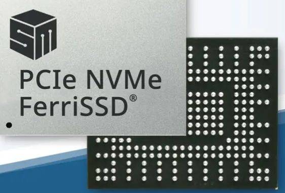 慧荣推出ferrissd单芯片pcie40bga固态硬盘