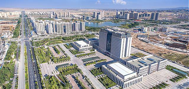 西北一座新城正在快速崛起曾经的荒芜之地逆袭成为塞上明珠