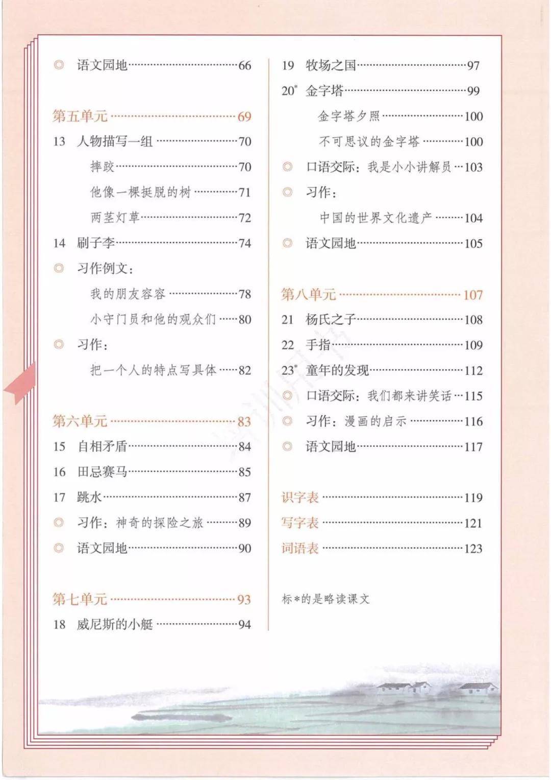 人教版小学五年级下册语文电子课本高清完整版