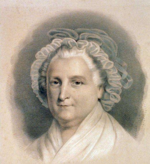 是弗吉尼亚有名的富有寡妇,与华盛顿未有生育,所以华盛顿没有亲生子女