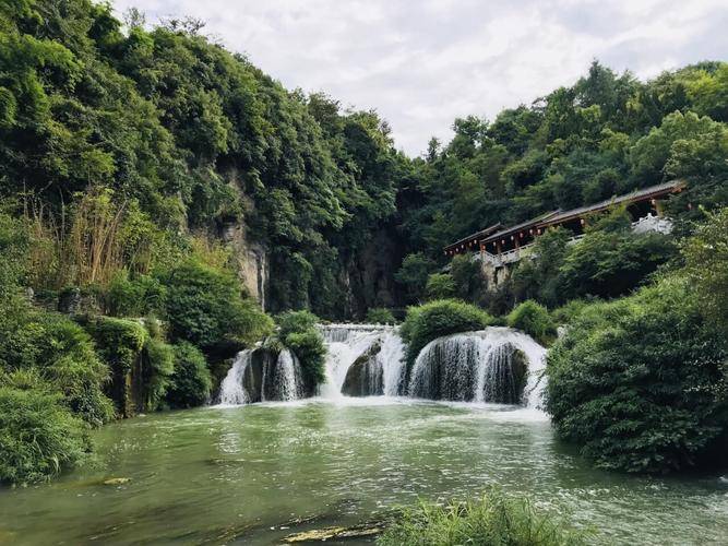 天河潭景区图片