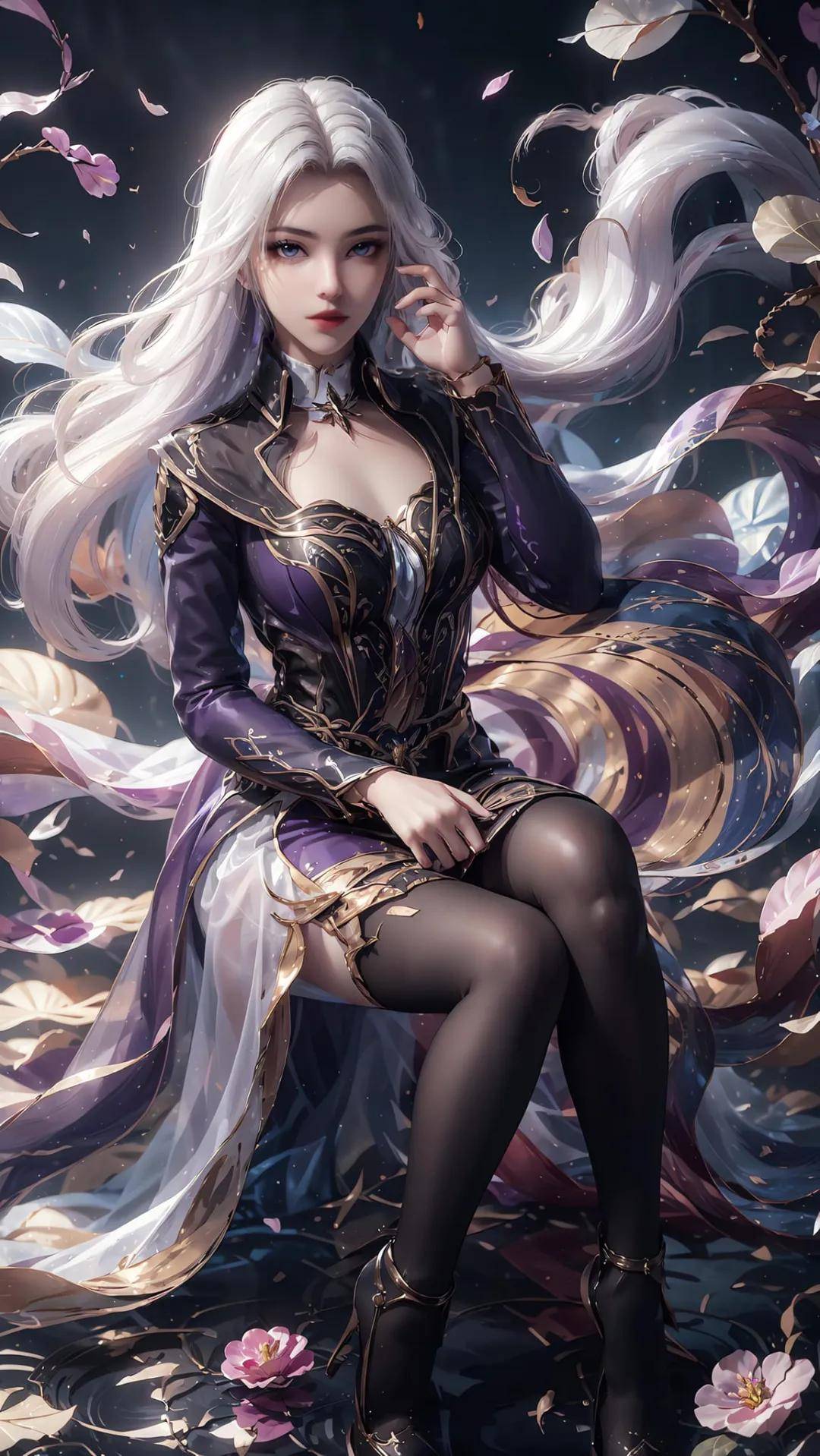 银发碧眸气质绝世这就是粉丝心中的璀璨星辰凌落宸